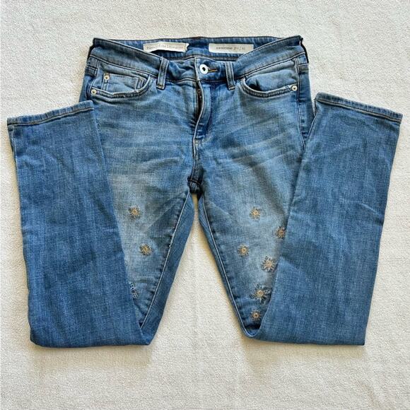 Anthropologie Pilcro High-Rise Relaxed Straight Jeans Sz 25 - Picture 5 of 13